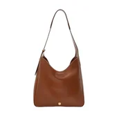 Torebki damskie - Fossil Dillon, damska torebka hobo, brązowa, średnia - miniaturka - grafika 1