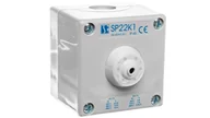 Inne akcesoria elektryczne - Spamel SP.INW. Kaseta sterownicza 1-otworowa bez wyposażenia SZARA SP22K1\00 - miniaturka - grafika 1