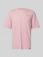 Koszulki męskie - T-shirt z wyhaftowanym logo model ‘PLENTYWOOD’ - miniaturka - grafika 1