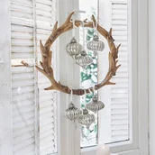 Ozdoby bożonarodzeniowe - Świąteczna zawieszka, zestaw 6 szt. Mourens - miniaturka - grafika 1