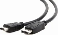 Kable komputerowe i do monitorów - Kabel Gembird DisplayPort - HDMI 1.8m czarny - miniaturka - grafika 1