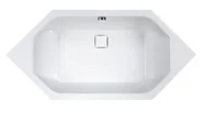 Wanny - Sanplast W6k/SPACE 90x190 biały EW 610-100-1560-01 - miniaturka - grafika 1