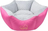 Legowiska dla psów - Ami Play Korona Babydoll Jasno Szara r. L - miniaturka - grafika 1