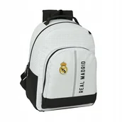 Plecaki szkolne i tornistry - Plecak szkolny tornister młodzieżowy Real Madryt 42 cm oficjalna kolekcja - miniaturka - grafika 1