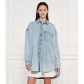 Koszule damskie - POLO RALPH LAUREN Jeansowa koszula Relaxed fit - miniaturka - grafika 1