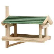 Karmniki dla ptaków - VidaXL Karmnik dla ptaków, lite drewno, 35 x 29,5 x 21 cm 314818 VidaXL - miniaturka - grafika 1