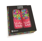 Kapcie damskie - Kapcie GIFT WORLD Super, Słodka kobieta (lentilki) - miniaturka - grafika 1