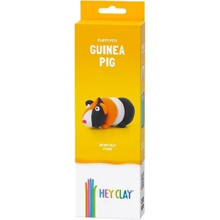 Masa plastyczna HEY CLAY Fluffy Pets Świnka morska HCL30114CEE - Masy plastyczne - miniaturka - grafika 1
