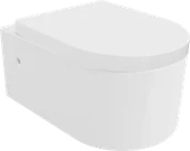 Miski WC - Mexen Sofia miska wc z deską wolnoopadającą twarda, biała - 30798000 - miniaturka - grafika 1