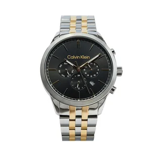 Zegarek Zegarek Calvin Klein Infinite 25200380 Silver/Black - Zegarki męskie - miniaturka - grafika 1