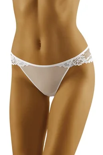 Wol-Bar Elen biały L Majtki figi - Majtki damskie - miniaturka - grafika 1