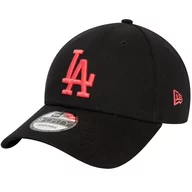 Czapki męskie - New Era League Essentials 940 Los Angeles Dodgers Cap 60435202, Mężczyzna, Czapka z daszkiem, Czarny - miniaturka - grafika 1
