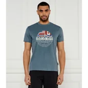 Koszulki męskie - Napapijri T-shirt S-TURIN | Regular Fit - miniaturka - grafika 1