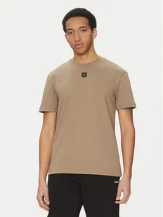 HUGO T-Shirt Dalile 50505201 Brązowy Regular Fit - Koszulki męskie - miniaturka - grafika 1