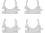 Akcesoria hydrauliczne - UCHWYTY, KLIPSY MONTAŻOWE, INSTALATORSKIE, OTWARTE DO RUR 20MM 4SZT. - miniaturka - grafika 1