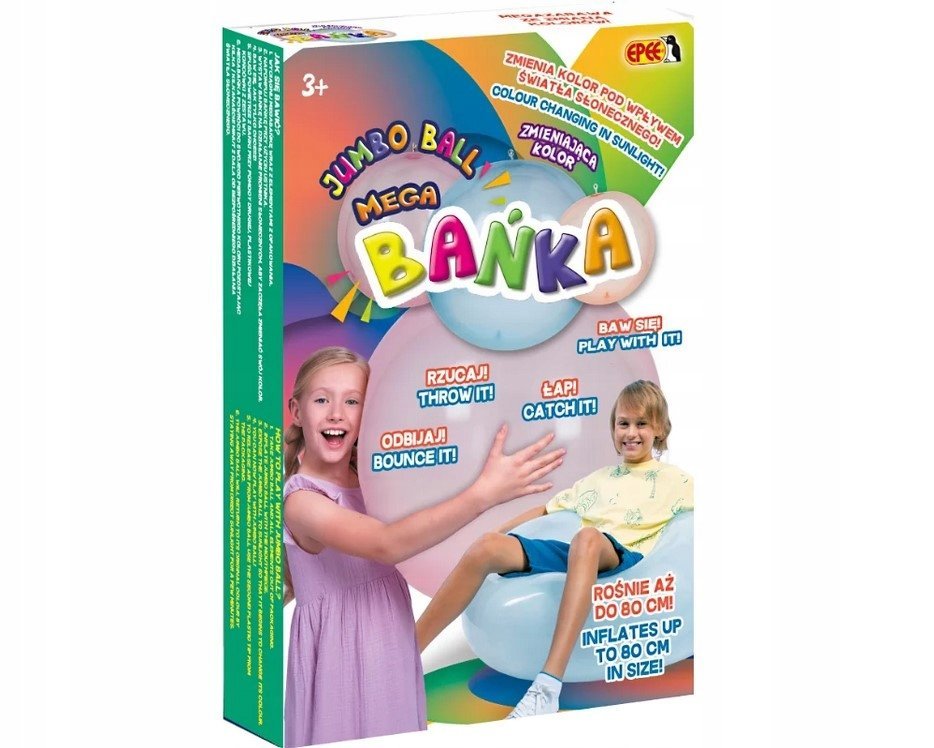 Epee EP60267 Mega Bańka kolorowa czerwona