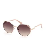 Okulary przeciwsłoneczne - Guess GU7842, Okulary damskie, Shiny Rose Gold, 58, Shiny Rose Gold - miniaturka - grafika 1