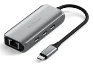 Huby USB - Satechi ST-H3C25EM huby i koncentratory USB Type-C 10000 Mbit/s Szary ST-H3C25EM - miniaturka - grafika 1