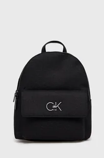 Calvin Klein plecak damski kolor czarny mały - Plecaki - miniaturka - grafika 1