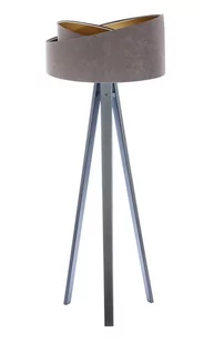 MacoDesing Lampa podłogowa MACODESING Galaxy Terri 060p-014a, 60 W, szaro-złota - Lampy stojące - miniaturka - grafika 1