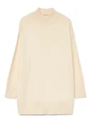 Swetry damskie - Vero Moda Sweter w kolorze beżowym - miniaturka - grafika 1