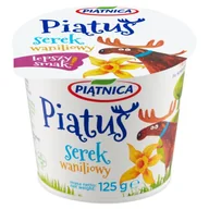 Kefiry, jogurty, maślanki - Piątnica Jogurt Piątuś typu greckiego waniliowy - miniaturka - grafika 1