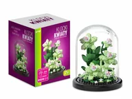 Klocki - Klocki kwiaty Storczyki pod kloszem 204el 136931 - miniaturka - grafika 1