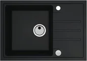Zlewozmywaki - Zlew ALVEUS INTERMEZZO 40 deep black G92 (1304090) - miniaturka - grafika 1
