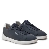 Sneakersy męskie - Sneakersy Hugo Riven Tenn 50524249 Granatowy - miniaturka - grafika 1