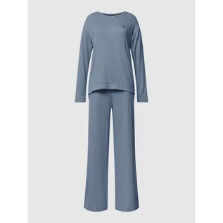 Piżamy damskie - Piżama z wzorem w paski - Lauren Ralph Lauren - grafika 1