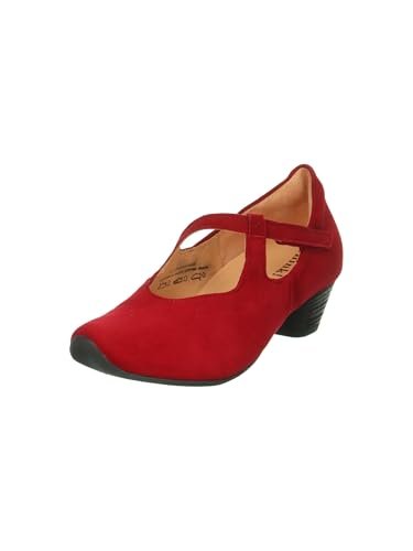 Think AIDA damska skórzana wyściółka czółenka, Rosso 5000, 41 EU, Rosso 5000, 41 EU