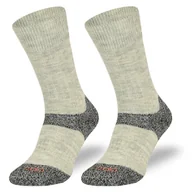 Skarpetki męskie - Grube zimowe skarpety trekkingowe TRE9, 43/46 - miniaturka - grafika 1