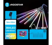 Lampy ogrodowe - Aigostar - LED Solarny łańcuch bożonarodzeniowy 384xLED/13m IP65 wielobarwny - miniaturka - grafika 1