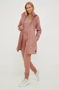 Jack Wolfskin kurtka outdoorowa Ottawa kolor różowy przejściowa - Kurtki i kamizelki sportowe damskie - miniaturka - grafika 1