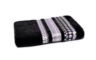 Ręczniki - Faro Bawełniany ręcznik czarny 70x140cm9240C5 9240C5 SAM 70x140 - miniaturka - grafika 1