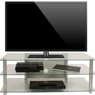 Szafki RTV - Meble TV Zumbo Przezroczyste szkło W. 45 x S. 112 x G. 40 cm - miniaturka - grafika 1