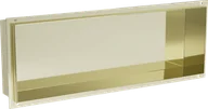 Półki łazienkowe - Mexen X-Wall-NR półka wnękowa bez kołnierza 60 x 20 cm, złota - 1951602010 - miniaturka - grafika 1
