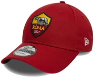 Czapki damskie - Czapka z daszkiem NEW ERA AS Roma Core 9FORTY Adjustable Cap czerwona - miniaturka - grafika 1