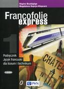 Książki edukacyjne - Francofolie express 1 Podręcznik Język francuski - miniaturka - grafika 1