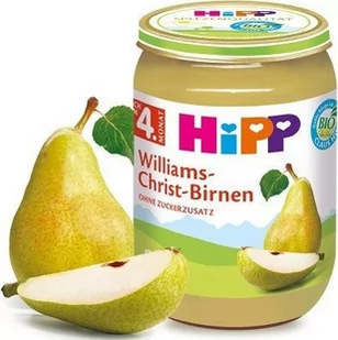 HiPP, Bio, deserek owocowy z gruszek i jabłek, 190 g - Desery dla dzieci - miniaturka - grafika 1