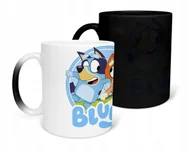 Kubki - KUBEK MAGICZNY Z NADRUKIEM- PREZENT NIEBIESKI PIES PIESEK BAJKI PSY PIES + - miniaturka - grafika 1