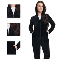 Dresy damskie - Dres Damski Luna Kod 309 Czarny [L] - miniaturka - grafika 1
