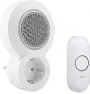 Dzwonki i gongi - Byron zestaw drzwi DBY-23513 bezprzewodowy 13,5 biały 5-częściowy twm_475898 - miniaturka - grafika 1