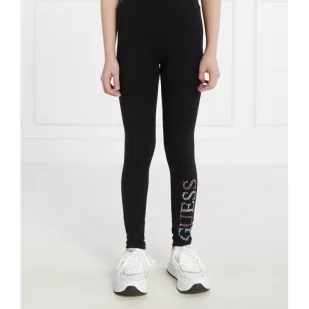 Guess Legginsy | Regular Fit - Spodnie sportowe damskie - miniaturka - grafika 1