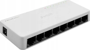 Switch Qoltec Switch niezarządzalny Qoltec przełącznik sieciowy 8 x port RJ45 100Mbps Fast Ehernet LAN - Switche Switch Qoltec Switch niezarządzalny Qoltec przełącznik sieciowy 8 x port RJ45 100Mbps Fast Ehernet LAN - Switche - miniaturka - grafika 1