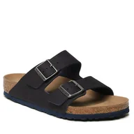 Klapki i japonki męskie - Klapki Birkenstock Arizona 1023116 Granatowy - miniaturka - grafika 1