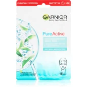 Maseczki do twarzy - Garnier Pure Active Anti-Imperfection maseczka do twarzy 1 szt - miniaturka - grafika 1