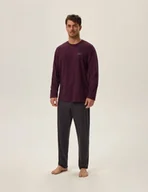 Piżamy męskie - Piżama Hoax 41921-93X Fioletowa - Henderson - miniaturka - grafika 1