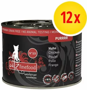 Catz Finefood Purrrr w puszkach, 12 x 200 g / 190 g - No. 113, owca (12 x 200 g) - Mokra karma dla kotów - miniaturka - grafika 1
