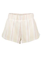 Spodenki damskie - Roxy Szorty w kolorze beżowo-białym - miniaturka - grafika 1